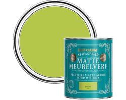 Rust-Oleum Groen Afwasbaar Matte Meubelverf - Limoen 750ml