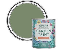 Rust-Oleum Groen Tuinverf Zijdeglans - Struikgewas 750ml