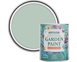 Rust-Oleum Groen Tuinverf Zijdeglans - Watergroen 750ml