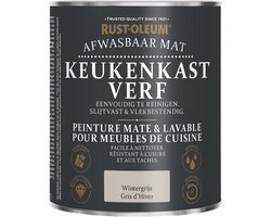 Rust-Oleum Keukenkastjes Verf Wintergrijs 750ml
