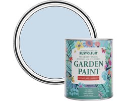Rust-Oleum Lichtblauw Tuinverf Hoogglans - Blauwe lucht 750ml