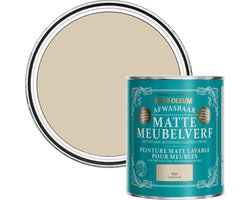 Rust-Oleum Lichtbruin Afwasbaar Matte Meubelverf - Klei 750ml