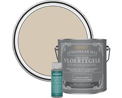 Rust-Oleum Lichtbruin Afwasbare Vloertegelverf - Karamel 2,5L