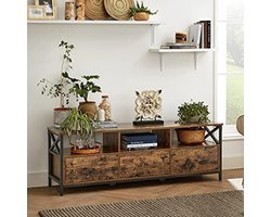 Rustiek bruin tv-meubel