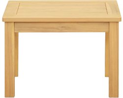 Rustieke Salontafel - Bijzettafel Hout - Buiten Ontspannen - Massief Acaciahout - 50 x 35 x 36 cm - Bruin