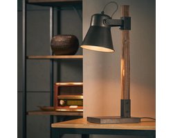 Rustieke tafellamp in landhuisstijl - 55 x 16 x 29 cm met draaibare kop