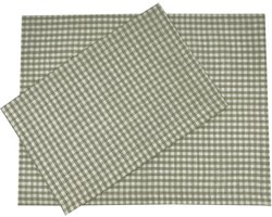 Rut placemat lindengreen - set van 4