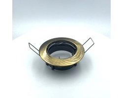 Rutec - Inbouwspot - Geborsteld goud - MR16 - Max 50 Watt