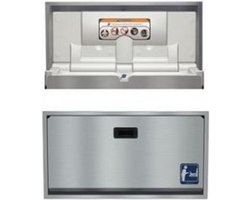 RVS Baby inbouw verschoningsunit