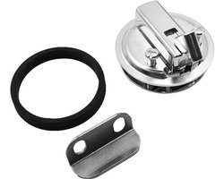 RVS Meubel Slot Set voor Campers - Verstelbare Dikte, Drukslot