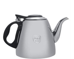 RVS Theepot 1.2L/1.5L - Duurzame Koffie- en Theeketel met Hittebestendige Handgreep voor Kookplaat