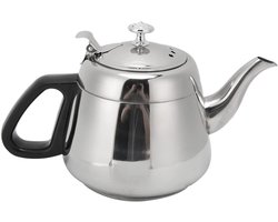 RVS Theepot Koffiepot 2L voor Fornuis Theewaar Heetwaterfilter