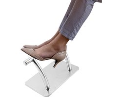 RVS Voetsteun - Schoonheidssalon Voetsteun - Modern Ontwerp Salon Voetsteun Rack Kappers Pedicure Stoel
