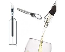 RVS Wijnkoeler - Set van 2 stuks - Staaf/Stick