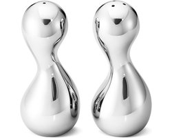 RVS Zout- en Peperstrooier Set Ergonomisch Design