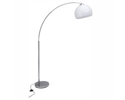 RWB® Booglamp - Woonkamer Booglamp - Eetkamer Booglamp - 166x120 - Glazen Kap