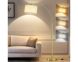 RWB® Booglamp - Woonkamer Booglamp - Eetkamer Booglamp - Beige - ‎74cm x 31cm x 180cm