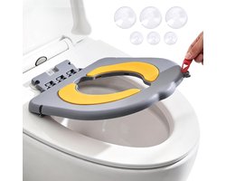Ryoudavell - reis toiletverkleiner, draagbare kindertoiletring - ophangbare potyzitting - kind toiletzitting - Kindertoiletbril Urinoirs voor Kind/Peuter van 2 tot 7 jaar