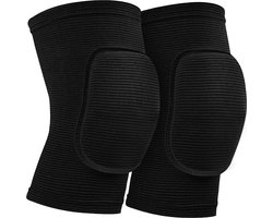 S - Zachte en ademende kniebeschermers voor volleybal, dansen, voetbal, yoga, basketbal en skaten - beschermende kniebeschermers voor volwassenen en kinderen - Kniebeschermer dans | Kniebescherming sport | Knie beschermer | Kneepad | Knie pad