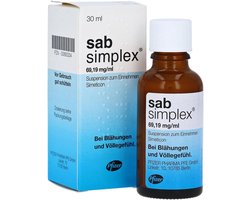 Sab Simplex 30ml - helpt tegen darmkrampjes baby - Officieel Pfizer