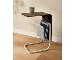Saba laptoptafel met metalen tijdschriftenhouder - Welcome Home Collection