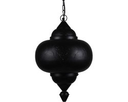 Safaary - Arabische Hanglamp Ines Zwart Goud Ø 33 x 52cm