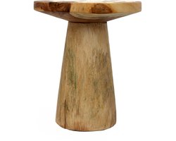 Safaary - Bazar Bizar Conic Bijzettafel Naturel 50 Timber