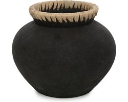 Safaary - Bazar Bizar Vaas Zwart Naturel M Styly