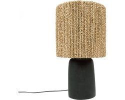 Safaary - De Chalki Tafellamp - Zwart Naturel