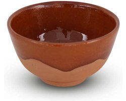 Safaary - Marokkaanse Kom Bruin-Naturel Terra-Ø 13 x 7cm