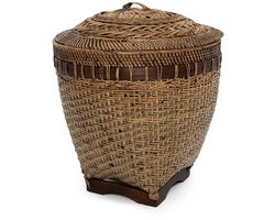 Safaary - The Colonial Storage Basket - Natural Brown - M