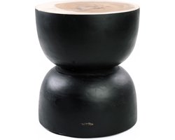 Safaary - The Karbun Stool - Black Natural