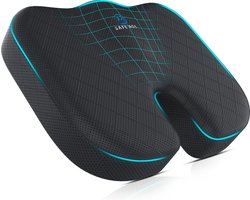 Safe Age® Zitkussen orthopedisch & ergonomisch - stuitkussen - wigkussen - ergonomisch zitkussen - ringkussen - traagschuim - stuitje