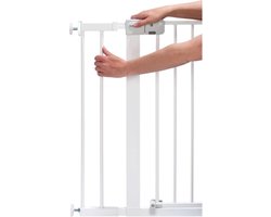 Safety 1st 14cm Verlengstuk Easy Close Traphekje - Metal White