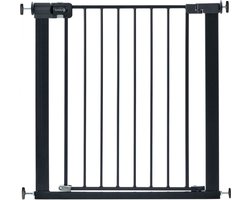 Safety 1st Easy Close Traphekje zonder boren - Excl. verlengstukken - 73 t/m 80 cm - Metal Black