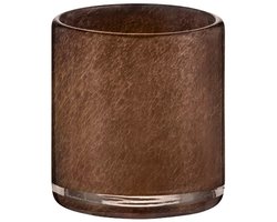 Saga Windlicht Espresso Large | Bruin