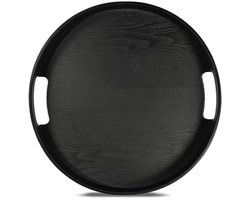 Sagaform Hanna ronde plateau D35cm H8cm zwart