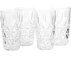 Sagaform - Picknick glas 'Tumbler' (4 stuks)