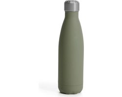 Sagaform stalen isoleerfles/drinkfles/waterfles 0.5L