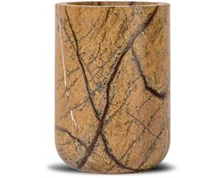 Sagaform Sten flessenkoeler D12.5cm H17cm bruin