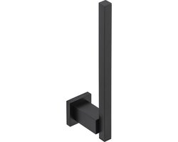 Sagittarius One 270S1-B Reserverolhouder Zwart | WC Rolhouder Gemaakt van Messing | Design Toiletrolhouder voor Meerdere Rollen WC Papier