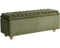 SALIDA - Opbergbankje - Groen - Polyester