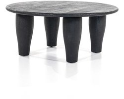 Salontafel Amira 90x90cm - bruin | Eleonora