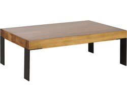 Salontafel Arte - Hout - Hout - Naturel - 100 x 35 x 70 cm (BxHxD)