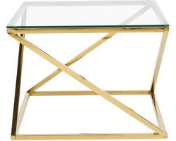 Salontafel BEVERLY Glas Goud