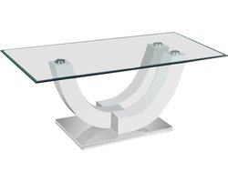Salontafel / Bijzettafel 'Lagos' 50 cm Rond Decor Oude Eik
