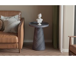 Salontafel / Bijzettafel 'Manus' 45 cm Decor Donkergrijs