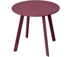 Salontafel - Bijzettafel - Woonkamer Decoratie - Design Stijl - 50 cm - Bordeaux