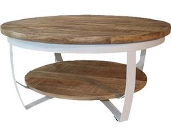 Salontafel Cilamon Wit - 90 cm
