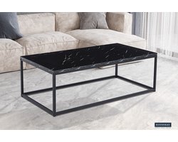 Salontafel 'Dallas' Decor Marmer Zwart